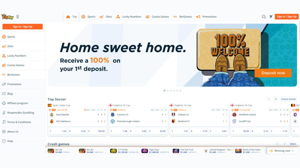 YesPlay Casino South Africa alternative to casino.com in South Africa